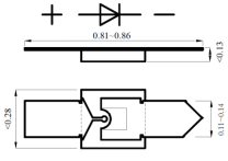 1.3 Beam-lead &amp; Flip-chip PIN Diode Chips（images 1）
