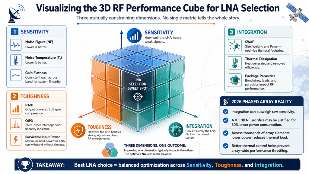 Visualizing The 3d Rf Performance Cube For Lna Selection